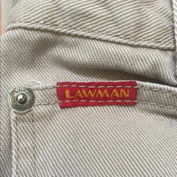 Lawman Western Khaki Jeans - Picture 4 of 10